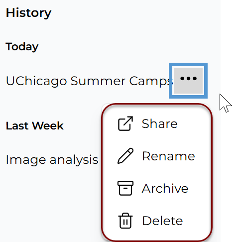 PhoenixAI Thread Management Options