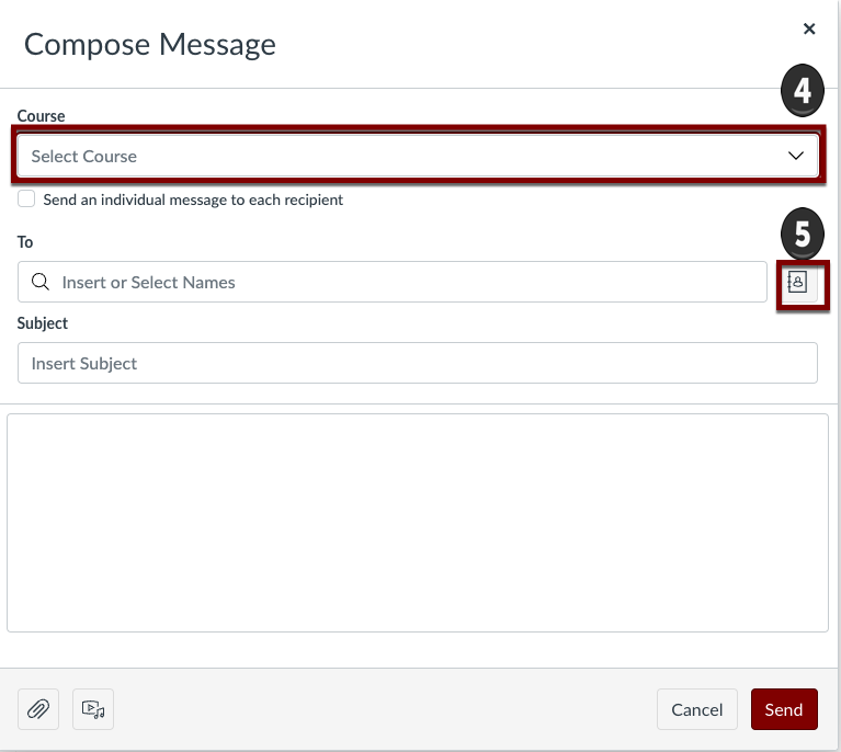 Canvas Course Email