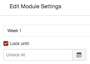 Module Settings