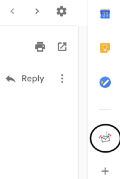 Report phish to Gmail optiion