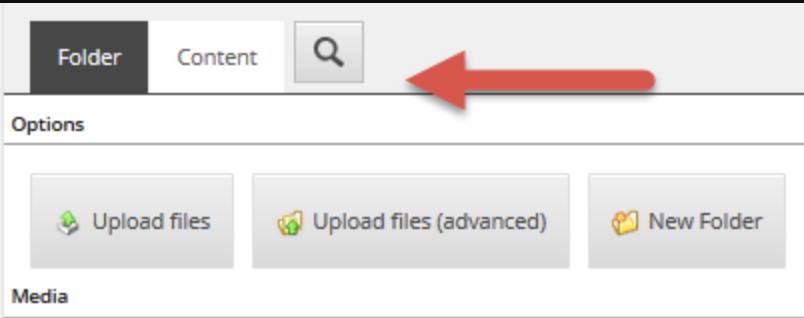 Media Library Folder options